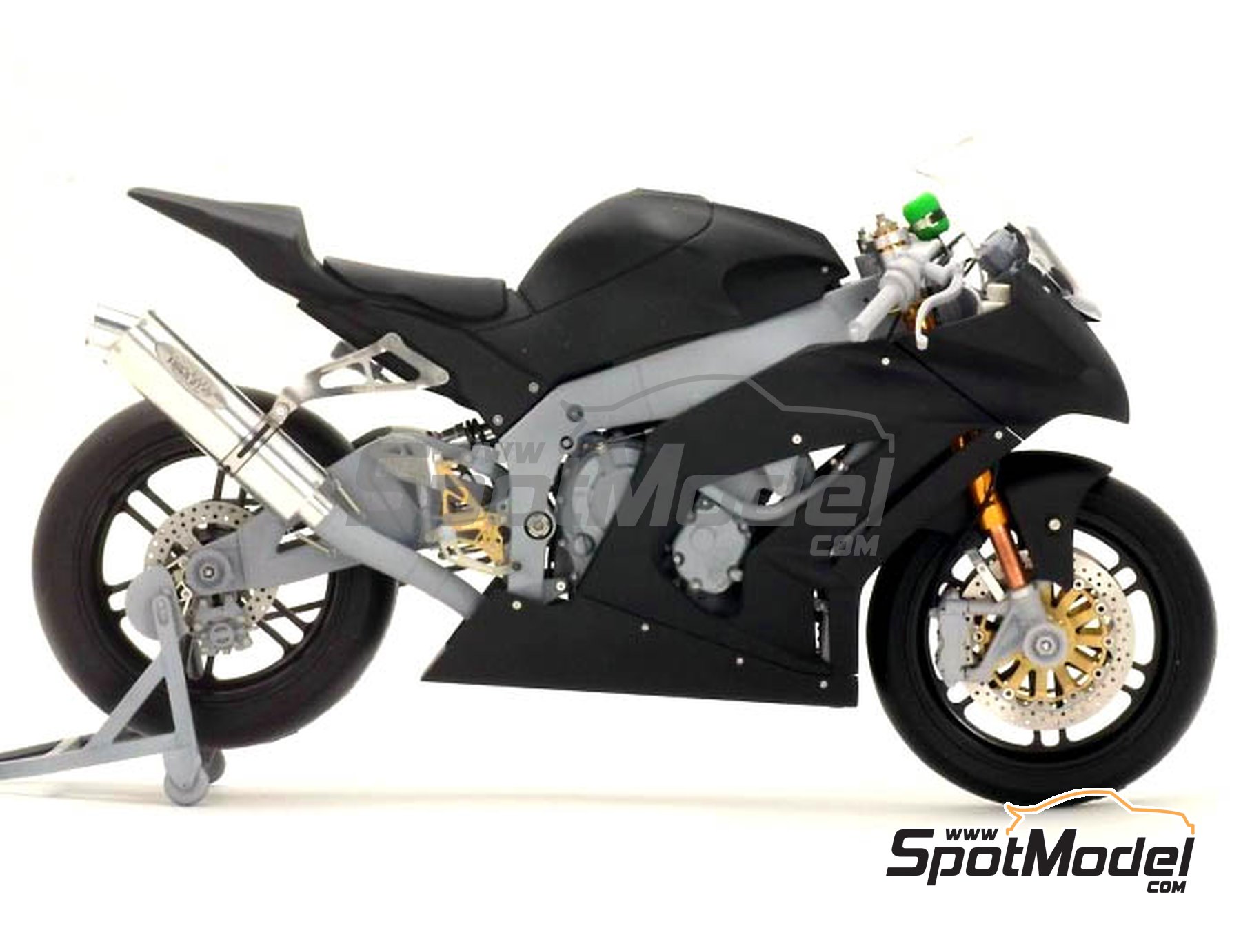 Kawasaki ZX-10R - 2011. Detail up set in 1/12 scale manufactured by Top  Studio (ref. TD23099)